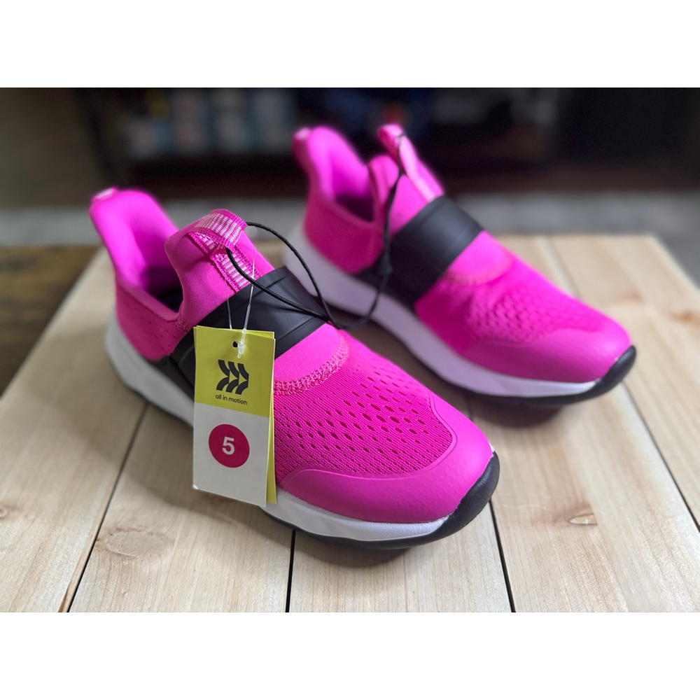Kids' Dillon Slip-On Performance Sneakers - All In Motion™ Pink 5 - Picture 2 of 6